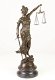 bronzen beeld Vrouwe Justitia , brons , beeld - 0 - Thumbnail