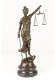 bronzen beeld Vrouwe Justitia , brons , beeld - 1 - Thumbnail