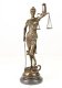 beeld , Vrouwe Justitia , brons beeld - 0 - Thumbnail