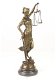 beeld , Vrouwe Justitia , brons beeld - 6 - Thumbnail