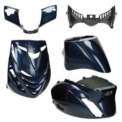 Kappenset Piaggio Zip 2000 Sp blauw midnight 5 Dlg