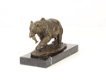 Een mooi bronzen beeld van een grizzly beer ,brons , beeld - 2 - Thumbnail