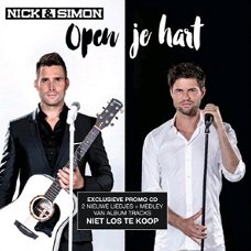 Nick & Simon – Open Je Hart  (3 Track CDSingle)