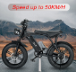 OUXI V8 Electric Bike 15Ah Battery 750W Motor 20 Inch - 6 - Thumbnail