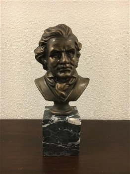 Ludwig van Beethoven, metaal, brons - 2