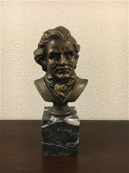 Ludwig van Beethoven, metaal, brons - 3