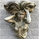 wandornament , jugendstil dame , tuinmuur - 0 - Thumbnail