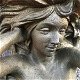 wandornament , jugendstil dame , tuinmuur - 4 - Thumbnail