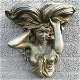 wandornament , jugendstil dame , tuinmuur - 6 - Thumbnail