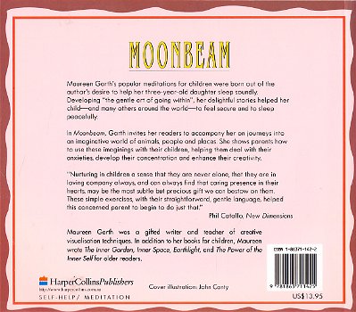MOONBEAM, A BOOK OF MEDITATIONS FOR CHILDREN - Maureen Garth - 1