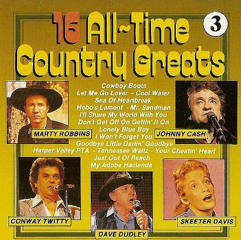 16 All -Time Country Greats 3 (CD) - 0