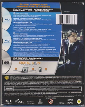 3 disk 2Blu-ray/1DVD Inception Origene - 1