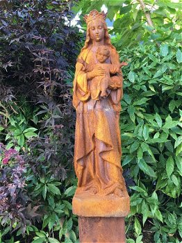 Heilige Maria , tuinbeeld , - 6