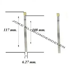 = Slingerveer = Engelse klok = 24903