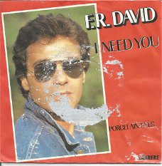 F.R. David – I Need You (1983)