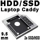 HDD Caddy | 2e 2.5 SATA HDD of SSD in MacBook of Laptop - 2 - Thumbnail