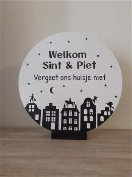 Sinterklaas decoratie cirkel - 0