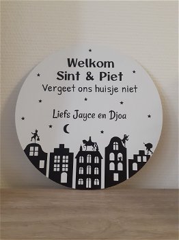 Sinterklaas decoratie cirkel - 1