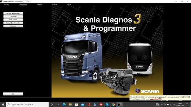 Diagnostische laptop HP Mini Scania SDP3 - 2