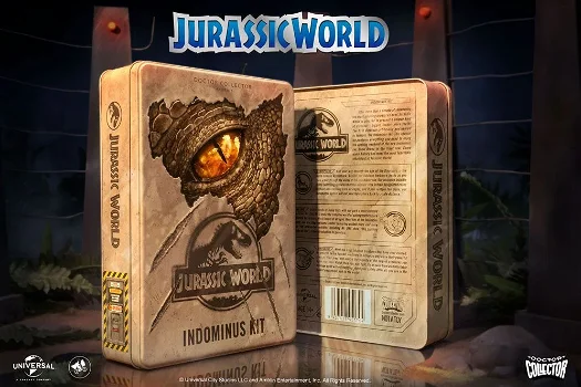 Jurassic World Manufacturer: Doctor Collector Metal Box XL - 0