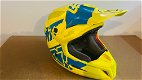 Leatt GPX 5.5 Composite V15 Crosshelm (Green/Blue) Mt 57/58 - 2 - Thumbnail