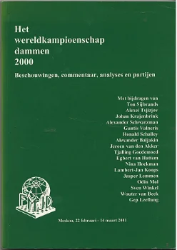 Het wereldkampioenschap dammen 2000 - 0