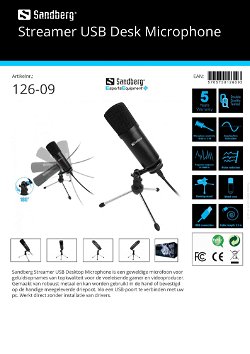 Streamer USB Desk Microphone