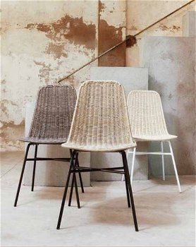 Set van 4 Stoelen in Rotan – PLM Design Barcelona - 1