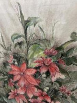 Aquarel -Flowers , schilderij - 2