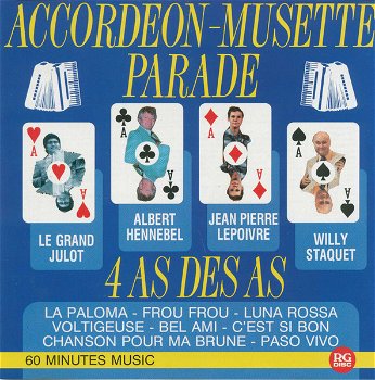 4 As Des As - Accordeon-Musette Parade (CD) - 0
