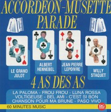 4 As Des As - Accordeon-Musette Parade  (CD)