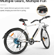 Eleglide Citycrosser Electric Bike 700*38C CST Tires 250W - 4 - Thumbnail