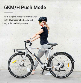 Eleglide Citycrosser Electric Bike 700*38C CST Tires 250W - 6