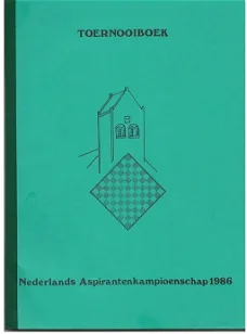 Toernooiboek Nederlands Aspirantenkampioenschap 1986