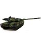 RC tank Leopard 2A6 2.4GHZ met schietfunctie rook en geluid en IR 1116038891 - 3 - Thumbnail