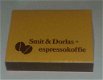 Lucifersdoosje Smit & Dorlas. Espressokoffie - 0 - Thumbnail