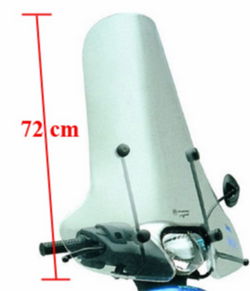 Windscherm Hoog Piaggio Zip 2000 Zip2000 Origineel + Bev