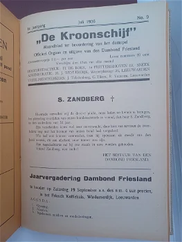 De Kroonschijf 1935-1936 compleet - 1