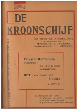 De Kroonschijf 1937-1938 compleet - 1