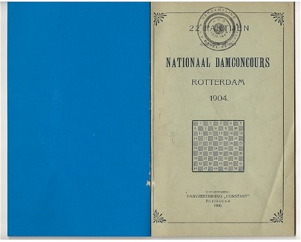 Nationaal Damconcours, Rotterdam 1904 - 0