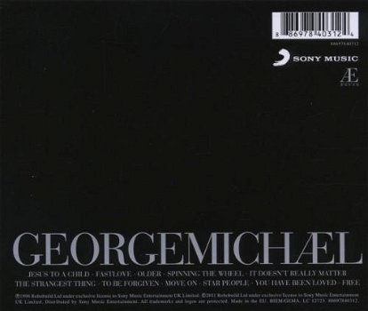 CD - George Michael - OLDER - 1
