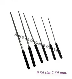 = Ruimers met heft = 6 stuks = div. maten = 32670