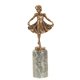 Een bronzen beeld ,danseres , beeld - 0 - Thumbnail