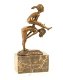 brons beeld , bokkie sprong - 4 - Thumbnail