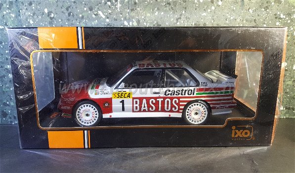 BMW E30 M3 BASTOS #1 1991 1:18 Ixo V736 - 3