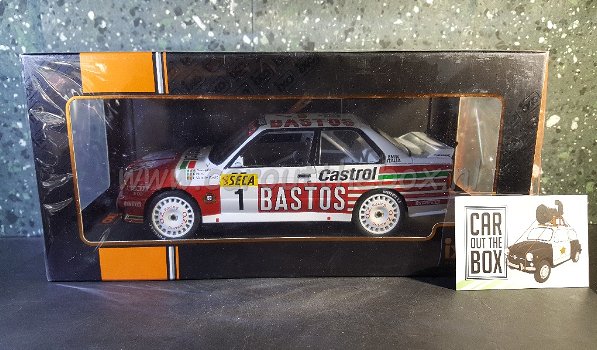 BMW E30 M3 BASTOS #1 1991 1:18 Ixo V736 - 4