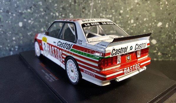 BMW E30 M3 BASTOS #2 1991 1:18 Ixo V737 - 2