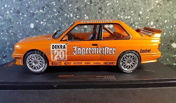 BMW E30 M3 JAGERMEISTER #20 1992 1:18 Ixo V740 - 0