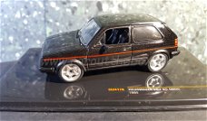 VW Golf GTI MKIII 1984 zwart 1:43 Ixo V741