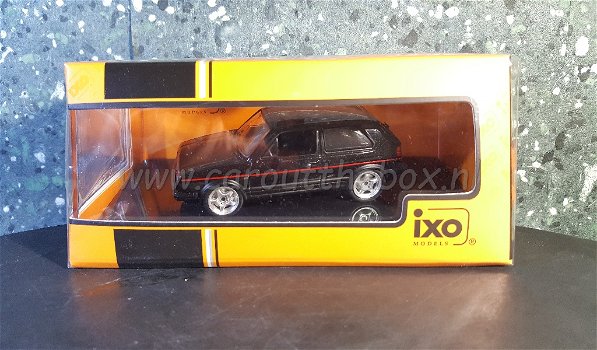 VW Golf GTI MKIII 1984 zwart 1:43 Ixo V741 - 3